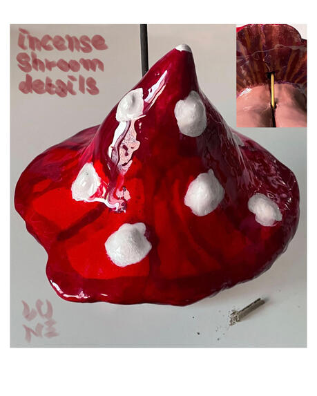 IncenseShroom Detail